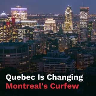 The Greater Montreal area's curfew will be pushed to 9:30 p.m., Quebec Premier François Legault confirmed in a press conference on March 16.⁠
⁠
*Click the link in @mtlblog bio for the full story! 