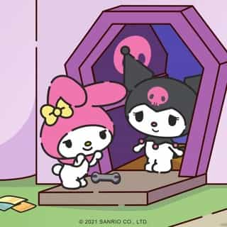 My Melody is excited to host a tea party for her friends!🍰💕 Tune into the #HelloKittyandFriends YouTube channel to see what happens when she tries to help Kuromi find the perfect dress for the party 👗 Link in bio ✨
