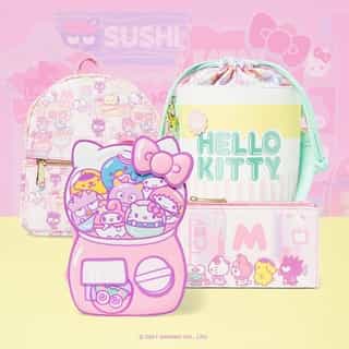 Super sweet @loungefly must-haves just landed online! 🍬💕 Tap the photo or visit the link in bio to shop. 