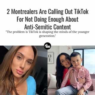 Lauren Lieberman and Ada Yakobi are using their own social media platforms to launch a viral, multi-pronged campaign that calls on TikTok — and its users — to do better. ⁠
⁠
*Click the link in @mtlblog bio for the full story! ⁠
⁠
📸: @laurliebz & @adayakobi⁠
