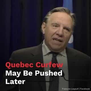 Quebec is reportedly pushing red zone curfew to later in the evening⁠
⁠
La Presse is reporting that curfew will be moved to 9:30 p.m.⁠
⁠
*Click the link in @mtlblog bio for the full story! ⁠
⁠
⁠
