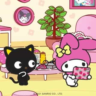 Oh no! My Melody receives her first thumbs down on her latest craft video on CuteTube 🎨 ▶️ Will Chococat help her discover who sent it? Watch the newest episode of Hello Kitty and Friends Supercute Adventures on the #HelloKittyandFriends YouTube channel to find out! Link in bio✨