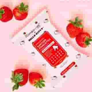 New @thecremeshop x @hellokitty essentials 🎀🍓 Tap to shop or visit the link in bio to shop!