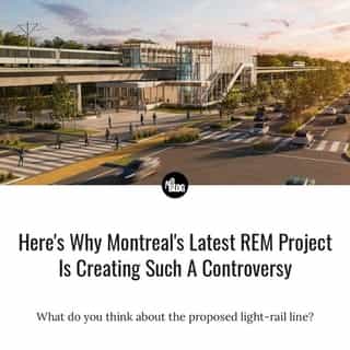 Over the past month, there has been a lot of drama surrounding the proposed Réseau express métropolitain de l'Est.⁠
⁠
*Click the link in @mtlblog bio for the full story! ⁠
⁠
📸: CDPQ Infra