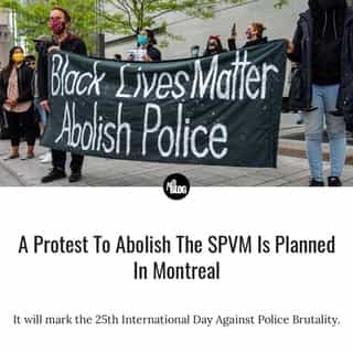 On Monday, March 15, Montreal's annual anti-police brutality protest will take to the streets once again. ⁠
⁠
*Click the link in @mtlblog bio for the full story! ⁠
⁠
