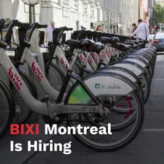 Strap on your helmets and shift into high gear. BIXI Montreal has jobs available with some pretty intriguing benefits this season.⁠
⁠
*Click the link in @mtlblog bio for the full story! ⁠
