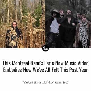 Montreal-based band Po Lazarus' new song "Violent Times" encapsulates a certain numbness the majority of us have been forced to feel during the past year.⁠
⁠
*Click the link in @mtlblog bio for the full story! ⁠
⁠
📸: @po_lazarus & @jaguzzi 