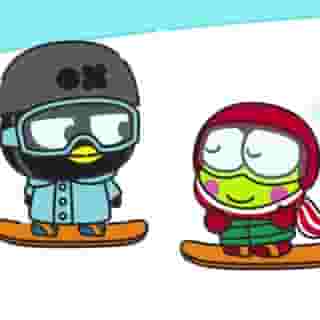 Who's ready to have snow much fun? 🏂 ❄️ Tune into the #HelloKittyandFriends YouTube channel to watch a very special winter episode of Hello Kitty and Friends Supercute Adventures! Link in bio✨