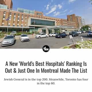6 Canadian hospitals made the cut.⁠
⁠
*Click the link in @mtlblog bio for the full story! ⁠
⁠
📸: @googlemaps⁠
