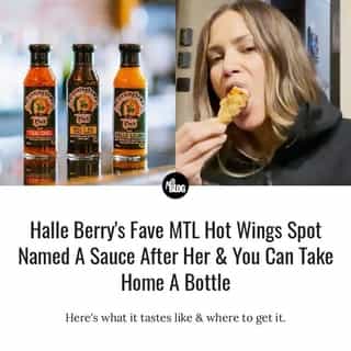 It's called.... HALLE-LUJAH 🤭⁠
⁠
*Click the link in @mtlblog bio for the full story! ⁠
⁠
📸: @cunninghamspub & @halleberry⁠
