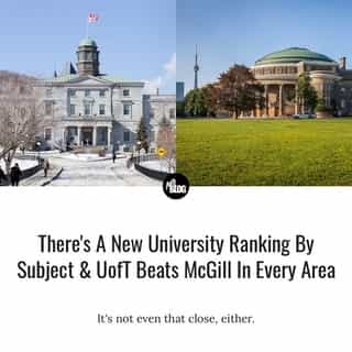 Bad news, Montreal — Toronto has beat us once again in a QS University Ranking. ⁠
⁠
*Click the link in @mtlblog bio for the full story! ⁠
⁠
