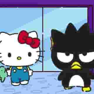Live from the XO Arcade! 🎸🕹️ Watch as Hello Kitty and friends help Badtz-Maru train to take on the claw machine.  Find out if he wins on the #HelloKittyandFriends channel! Link in bio✨