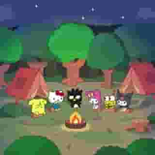 DUN DUN DUNNN! Watch what happens when Badtz-Maru shares a spooky campfire story in a NEW episode of Hello Kitty and Friends Supercute Adventures 🏕️  Link in bio✨