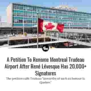 A group of petitioners is done with Trudeaumania and wants Pierre Elliott Trudeau's name removed from Montreal's airport.⁠
⁠
*Click the link in @mtlblog bio for the full story! ⁠
⁠
📸: Marc Bruxelle via @dreamstime⁠

