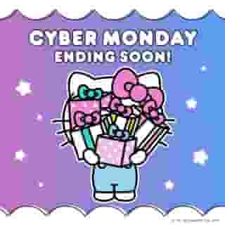 CYBER MONDAY ENDS SOON! Last chance to shop 30% off almost everything + receive today's supercute gift with any $50 purchase online 🛍️  Link in bio ✨⁠