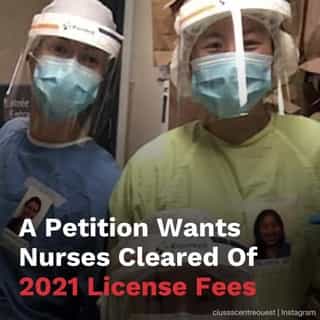 A Petition With Over 80K Signatures Wants Quebec Nurses Off The Hook For 2021 License Fees.⁠
⁠
*Click the link in @mtlblog bio for the full story! ⁠

