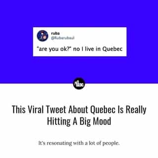 Feeling frustrated about the state of the world? One recent viral tweet about Quebec proves you're not alone.⁠
⁠
*Click the link in @mtlblog bio for the full story! ⁠
⁠
📸:: Twitter | Rubarubaul⁠
⁠
