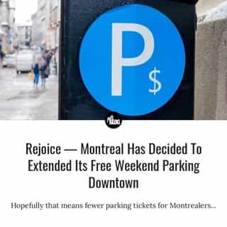 Exciting news for all of the city's courageous drivers: parking in Montreal's Ville-Marie borough will continue to be free for the month of March.⁠
⁠
*Click the link in @mtlblog bio for the full story! ⁠
⁠
📸: Christian Ouellet via @dreamstime⁠
