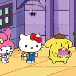 Happy Birthday, #Kuromi 💜🖤 AND Happy #Halloween! 🎃Visit the link in bio to watch the spooktacular Halloween episode of Hello Kitty and Friends Supercute Adventures ✨