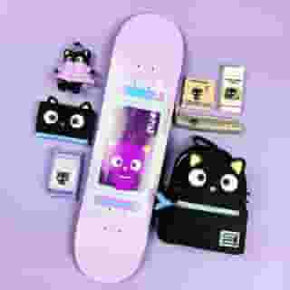 💜GIVEAWAY🖤 In honor of #NationalBlackCatDay and our Friend of the Month, we're giving you the chance to win this special #Chococat prize pack! 😻 Here's how to enter:⁠⠀⁠
⁠⠀⁠
💜Follow @sanrio on Instagram⁠⠀⁠
🖤 Like this post⁠⠀⁠
💜Tag a friend⁠⠀⁠
🖤Comment your favorite cat emoji⁠ ⁠
⁠⠀⁠
Sweepstakes ends 10/29. One winner will be chosen and contacted by 10/30 via DM. No purchase necessary. Must be a US resident and 18+ to enter. Visit the link in bio for full terms and conditions.⁠