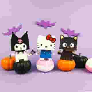 Spend #Halloween at home with your favorite Sanrio friends 💜🎃🖤🕸️ Visit the link in bio for this fun activity and so much more! 