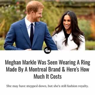 Ever wonder how much a member of the royal family's jewelry costs?⁠
⁠
*Click the link in @mtlblog bio for the full story! ⁠
⁠
📸: @sussexroyal⁠
