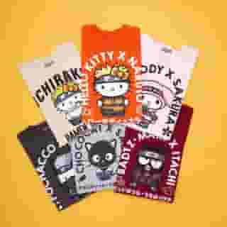 Introducing the cutest crossover ever: Naruto Shippuden x @HelloKitty and Friends! 🧡 Now available exclusively at @boxlunchgifts✨