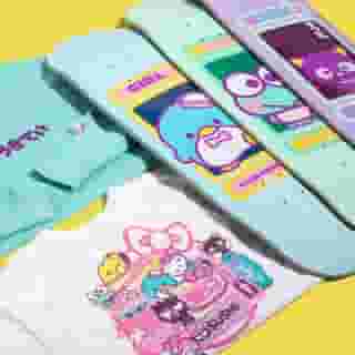 NEW @girlskateboards x Sanrio 60th Anniversary collection 🛹 💖 Link in bio to shop the limited edition decks and apparel featuring @hellokitty and friends. #Sanrio60⁠