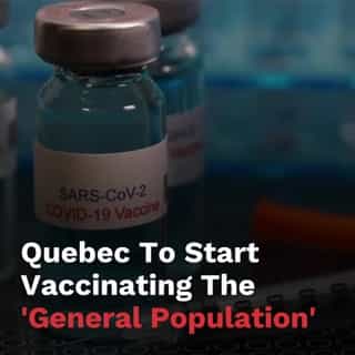 Quebec is going to start vaccinating the 'general population' and launch a sign-up site.⁠
⁠
But everyone will have to wait their turn.⁠
⁠
*Click the link in @mtlblog bio for the full story! ⁠
