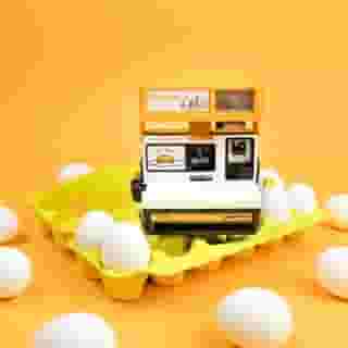 Make meh-mories with @gudetama x @polaroid 📸  Link in bio to shop the limited edition camera by @retrospekt_! ⁠