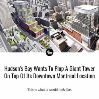 Downtown Montreal might be getting a new addition to its skyline! ⁠
⁠
*Click the link in @mtlblog bio for the full story! ⁠
⁠
📸: Montreal City Council⁠
