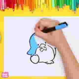 Let's draw! Follow along as we show you how to draw Hello Kitty’s red bow and her supercute friend, #Tuxedosam on the #HelloKittyandFriends YouTube channel. Link in bio ✨