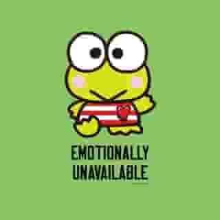 Keroppi x @emotionallyunavailable ❤️💔❤️ Available online now! Link in bio to shop this limited collection. 