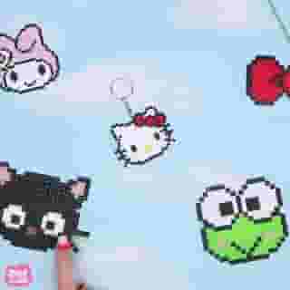 Happy #InternationalFriendshipDay! ✨ We're celebrating by making super sweet #HelloKittyandFriends crafts - including #Keroppi 💚 Visit the link in bio to learn how! 