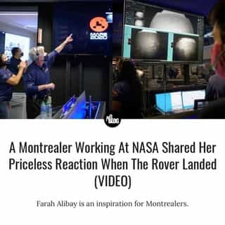 A Montrealer has made it to Mars... sort of.⁠
⁠
*Click the link in @mtlblog bio for the full story! ⁠
⁠
📸: @nasa⁠
⁠
⁠
