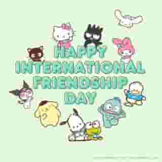 It's #InternationalFriendshipDay! 🌈 💕 Treat yourself and a friend to 20% off in select Sanrio stores and online with code FRIENDSHIP today only. Link in bio ✨ 