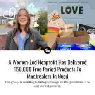Chloé Pronovost-Morgan, a medical student at Montreal's McGill University, thinks the government should do more to tackle period poverty in Canada — so, for now, she's doing it herself.⁠
⁠
*Click the link in @mtlblog bio for the full story! ⁠
⁠
📸: Chloé Pronovost-Morgan⁠
