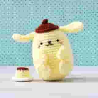This pup has a talent for napping 💤 and can make friends with anyone 💛 Try this crochet craft and make yourself the sweetest #Pompompurin friend! Link in bio for the step-by-step instructions.