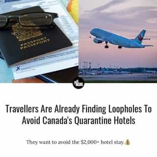 Just weeks after the federal government announced that all incoming air passengers would be required to stay three nights in a pre-approved hotel (and foot the bill), some vacationers have already found a way around it.⁠
⁠
*Click the link in @mtlblog bio for the full story! 👈⁠
⁠
📸: Ml12nan & Manjurul Haque via @dreamstime