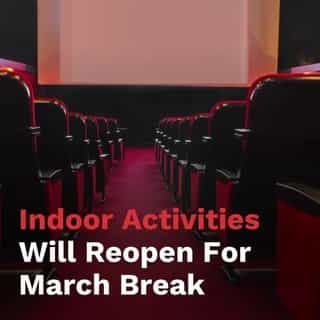 Premier François Legault announced that as of February 26, Quebec's movie theatres, indoor pools and indoor sports complexes would reopen, including in red zones, just in time for spring break.⁠
⁠
*Click the link in @mtlblog bio for the full story! 