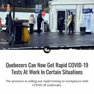 The ministry says Quebec businesses and community organizations can start applying for rapid tests on the Ministry of Health and Social Services (MSSS) webpage. ⁠
⁠
*Click the link in @mtlblog bio for the full story! ⁠
⁠
📸: Meunierd via @dreamstime⁠
