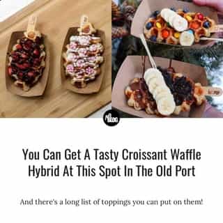 When we think of tasty breakfast food, both croissants and waffles come to mind — and LApop in Montreal has found a way to combine the two to make the ultimate dessert.⁠
⁠
*Click the link in @mtlblog bio for the full story! ⁠
⁠
📸: @lapopmtl & @fulltimefoooodie ⁠
