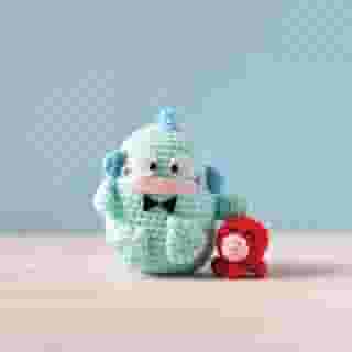 FUN FACT: Our Friend of the Month dreams of one day being a hero 🌟Need a squeezable hero by your side? Try this crochet craft and make yourself a #Hangyodon doll along with his sweet little friend Sayuri 💙Link in bio for the step-by-step instructions!