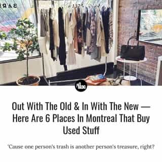 We're all always on the hunt for ways to make an extra dollar or two, so we found out where to sell your old stuff in Montreal — out with the old and in with the new!⁠
⁠
*Click the link in @mtlblog bio for the full story! ⁠
⁠
📸: @insidesabrinascloset⁠
