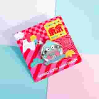 New month, new pin featuring our Friend of the Month! 💙✨Get this collectible #Hangyodon pin FREE when you spend $35 or more online with code MAYPIN20. #Sanrio60