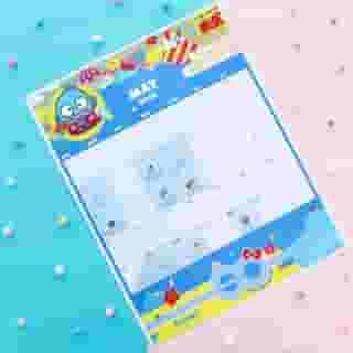 Quite sensitive, but loves to make his friends laugh... #Hangyodon is our Friend of the Month for May! 💙Link in bio to download your free May calendar 🗓️✨⁠P.S. Head over to our IG Story to learn more about him! #Sanrio60⁠
