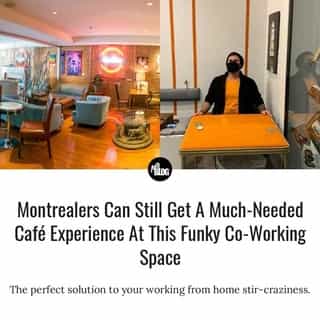 The actual being at home part of work-from-home is getting old FAST, but luckily, Club Insiders, a café and shared workspace, allows you to book to come and work by the hour or a day pass.⁠
⁠
*Click the link in @mtlblog bio for the full story! ⁠
⁠
📸: @insidersmtl⁠
