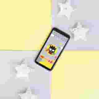 Stay mischievous with #BadtzMaru mobile wallpapers 💛📲Visit the link in bio to choose and download your favorite