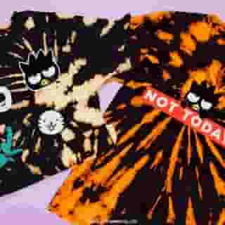 Have you ever tried reverse tie-dye? Let's celebrate #BadtzMaru's birthday and #AprilFoolsDay with this superfun DIY. Learn how on the #HelloKittyandFriends YouTube channel ✨Link in bio!