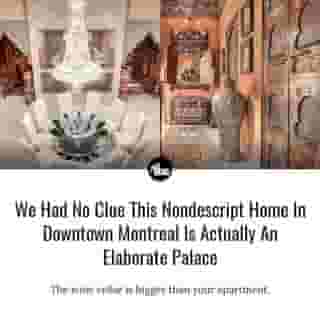 Walking by, you'd never guess this home for sale in downtown Montreal is actually an elaborate complex filled with eccentric treasures.⁠
⁠
*Click the link in @mtlblog bio for the full story! ⁠
⁠
📸: Saguy Elbaz & Patrick Vaillant via @sothebysrealty⁠
